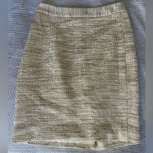 Kate Spade Sparkle tweed pencil skirt